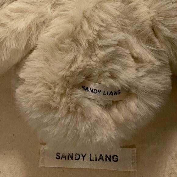 Sandy Liang Flower Power Pet Scrunchie - Taupe - Picture 7 of 8